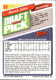 1993 Derek Jeter ROOKIE RC Topps #98 New York Yankees
