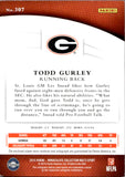 2015 Todd Gurley Panini Immaculate Collection Multi-Sport ROOKIE PATCH AUTO 5/25 RC AUTOGRAPH #307 Georgia Bulldogs