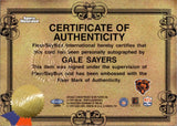1999 Gale Sayers Fleer Sports Illustrated GREATS OF THE GAME AUTOGRAPH COLLECTION AUTO Chicago Bears