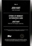 2024-25 Josh Hart Topps Midnight STROKE OF MIDNIGHT AUTOGRAPH 111/199 AUTO #SMA-JH New York Knicks