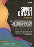 2019 Shohei Ohtani Panini Donruss Optic MYTHICAL #M-8 Los Angeles Angels