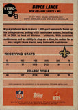 2026 Bryce Lance Topps SILVER PACK CHROME 1991 DESIGN MOJO REFRACTOR ROOKIE AUTOGRAPH RC AUTO #91TRC-32 New Orleans Saints