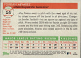 2025 Yordan Alvarez Topps Chrome Platinum Anniversary GREEN TOILE REFRACTOR 2/99 #14 Houston Astros
