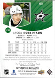 2025-26 Jason Robertson Upper Deck SP Authentic MYSTERY BLACK AUTOGRAPH AUTO #63 Dallas Stars