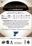 2017-18 Ivan Barbashev Upper Deck Premier ROOKIE PATCH 34/36 #66 St. Louis Blues