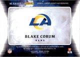 2024 Blake Corum Panini Origins ROOKIE JERSEY AUTOGRAPH ORANGE 67/75 RC AUTO PATCH #RJA-BCO Los Angeles Rams