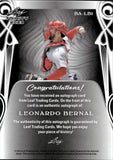 2023 Leonardo Bernal Leaf Trinity BRONZE AUTOGRAPH ROOKIE AUTO RC 4/99 #BA-LB1 St. Louis Cardinals
