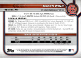 2022 Masyn Winn Bowman Chrome Sapphire Edition GREEN REFRACTOR ROOKIE 47/50 RC #BDC-170 St. Louis Cardinals