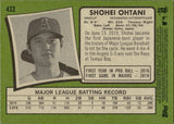 2020 Shohei Ohtani Topps Heritage #433 Los Angeles Angels 2
