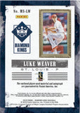 2018 Luke Weaver Panini Diamond Kings MATERIALS SIGNATURES DUAL JERSEY 2/299 AUTOGRAPH AUTO #MS-LW St. Louis Cardinals