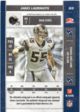 2009 James Laurinaitis Donruss Playoff Contenders ROOKIE TICKET AUTOGRAPH RC AUTO #169 St. Louis Rams