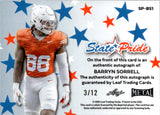 2025 Barryn Sorrell Leaf Metal STATE PRIDE BLUE LAVA ROOKIE RC 3/12 #SP-BS1 Texas Longhorns Green Bay Packers
