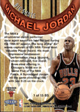 1997-98 Michael Jordan Fleer Ultra BIG SHOTS #1 Chicago Bulls