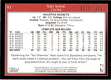 2009-10 Yao Ming Topps GOLD 31/2009 #93 Houston Rockets