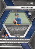 2025 Jaxson Dart Panini Mosaic SILVER MOSAIC PRIZM ROOKIE RC #362 New York Giants