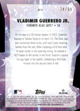 2024 Vladimir Guerrero Jr. Topps Stadium Club GOIN' YARD BLACK 24/99 #GY-5 Toronto Blue Jays