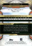 2019 Roy Halladay Topps Triple Threads ONYX 20/50 #11 Toronto Blue Jays