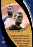 1998 Cris Carter Randy Moss Playoff Contenders TOUCHDOWN TANDEMS ROOKIE RC #16 Minnesota Vikings