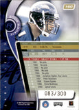 2000 Jamal Lewis Playoff Absolute COACHES HONORS ROOKIE 83/300 RC #160 Baltimore Ravens
