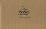 2024 Leaf Vivid Baseball Hobby, 10 Box Case