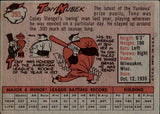 1958 Tony Kubek Topps #393 New York Yankees BV$40