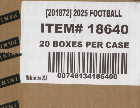 2025 Panini Mosaic Football Hobby Blaster, 20 Box (Mosaic Red) Case