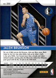 2018-19 Jalen Brunson Panini Prizm ROOKIE RC #250 Dallas Mavericks 1