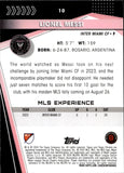 2024 Lionel Messi Topps Chrome MLS ROSE GOLD REFRACTOR 47/250 #10 Inter Miami