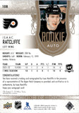 2022-23 Isaac Ratcliffe Upper Deck The Cup ROOKIE AUTO 17/36 RC AUTOGRAPH #108 Philadelphia Flyers