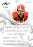 2024 Ladd McConkey Leaf Trinity BRONZE ROOKIE AUTOGRAPH 11/99 RC AUTO #BA-LMC Georgia Bulldogs Los Angeles Chargers