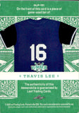 2025 Travis Lee Leaf Lumber GAME-USED BAT PRIME 3/5 #GLP-131 Tampa Bay Devil Rays