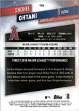 2019 Shohei Ohtani Topps Finest #100 Anaheim Angels 3
