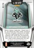 2025 Breanna Stewart Panini Prizm WNBA GOLD PRIZM SIGNATURES 1/10 AUTOGRAPH AUTO #SG-BTS New York Liberty
