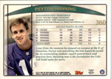 1998 Peyton Manning Topps ROOKIE RC #360 Indianapolis Colts