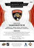 2023-24 Mackie Samoskevich Upper Deck Ultimate Collection ULTIMATE INTRODUCTIONS ROOKIE AUTOGRAPH 43/50 RC AUTO #UI-48 Florida Panthers