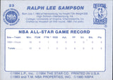 1984 Ralph Sampson STAR WEST ALL-STAR #23 Houston Rockets