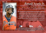 2026 Ronald Acuna Jr. Topps Chrome HOBBY MASTERS #HM-12 Atlanta Braves