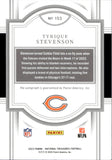 2023 Tyrique Stevenson Panini National Treasures ROOKIE AUTOGRAPH 13/25 RC AUTO #153 Chicago Bears