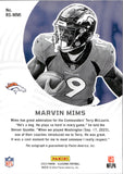 2023 Marvin Mims Panini Illusions ROOKIE SIGNS AUTOGRAPH RC AUTO 7/25 #RS-MMI Denver Broncos