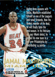 1996-97 Jamal Mashburn Skybox E-X2000 STAR DATE 2000 #11 Miami Heat