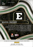 2022 Maxx Crosby Panini Select Draft Picks FIELD LEVEL BLACK/GOLD SQUARES PRIZM 47/50 #189 Eastern Michigan Eagles Oakland Raiders