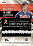2021 Jim Abbott Topps Stadium Club AUTOGRAPH AUTO #SCBA-JA California Angels