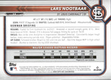 2022 Lars Nootbaar Bowman BLUE ROOKIE 12/125 RC #64 St. Louis Cardinals