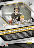 2025 Will Howard Panini Prizm ROOKIE PRIZM AUTOGRAPH RC AUTO #367 Pittsburgh Steelers