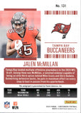 2024 Jalen McMillan Panini Contenders PLAYOFF TICKET ROOKIE AUTOGRAPH 137/149 RC AUTO #131 Tampa Bay Buccaneers