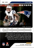 2019 Jakobi Meyers Panini Obsidian ROOKIE ELECTRIC ETCH ORANGE 45/50 RC #143 New England Patriots