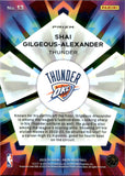 2023-24 Shai Gilgeous-Alexander Panini Prizm KALEIDOSCOPIC SILVER #13 Oklahoma City Thunder