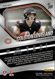 2025 Colston Loveland Panini Prizm SILVER PRIZM ROOKIE RC #319 Chicago Bears