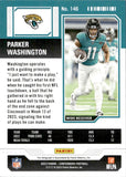 2023 Parker Washington Panini Contenders GREEN LASER ROOKIE TICKET AUTOGRAPH RC AUTO #146 Jacksonville Jaguars 2