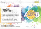 2023-24 Magic Johnson Panini Court Kings SELF EXPRESSION RUBY 122/149 #15 Los Angeles Lakers